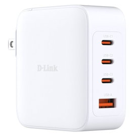 D-LINK CARGADOR PARED GaN 3xUSB-C + USB-A 140W
